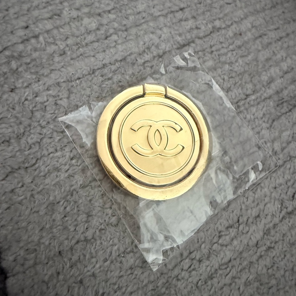 Chanel Gold Phone Ring